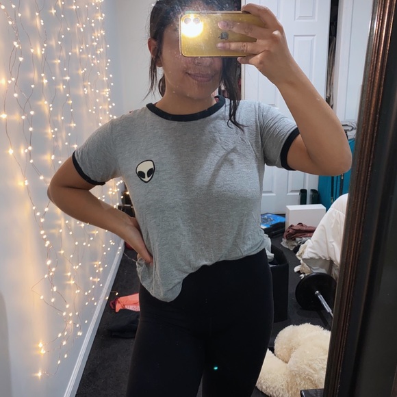 Brandy Melville Tops - Brandy Melville alien top